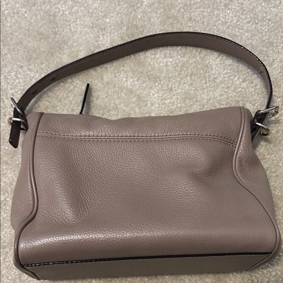 Kate Spade Taupe Leather Shoulder Bag - Picture 3 of 3